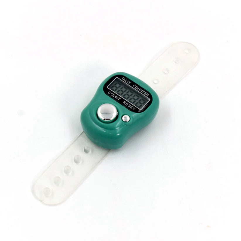 Manual Hand Finger Counting Machine Digital Head Electronic Tally Counter