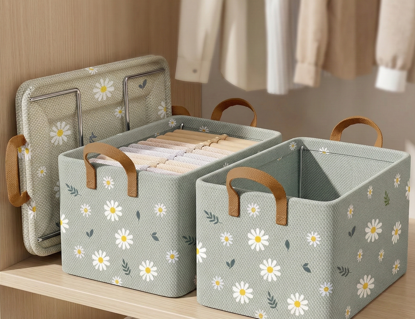 Foldable Cloth Organizer Box