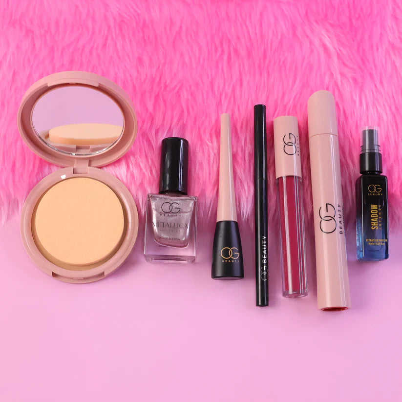 7 In 1 OG Beauty Complete Makeup Combo Kit