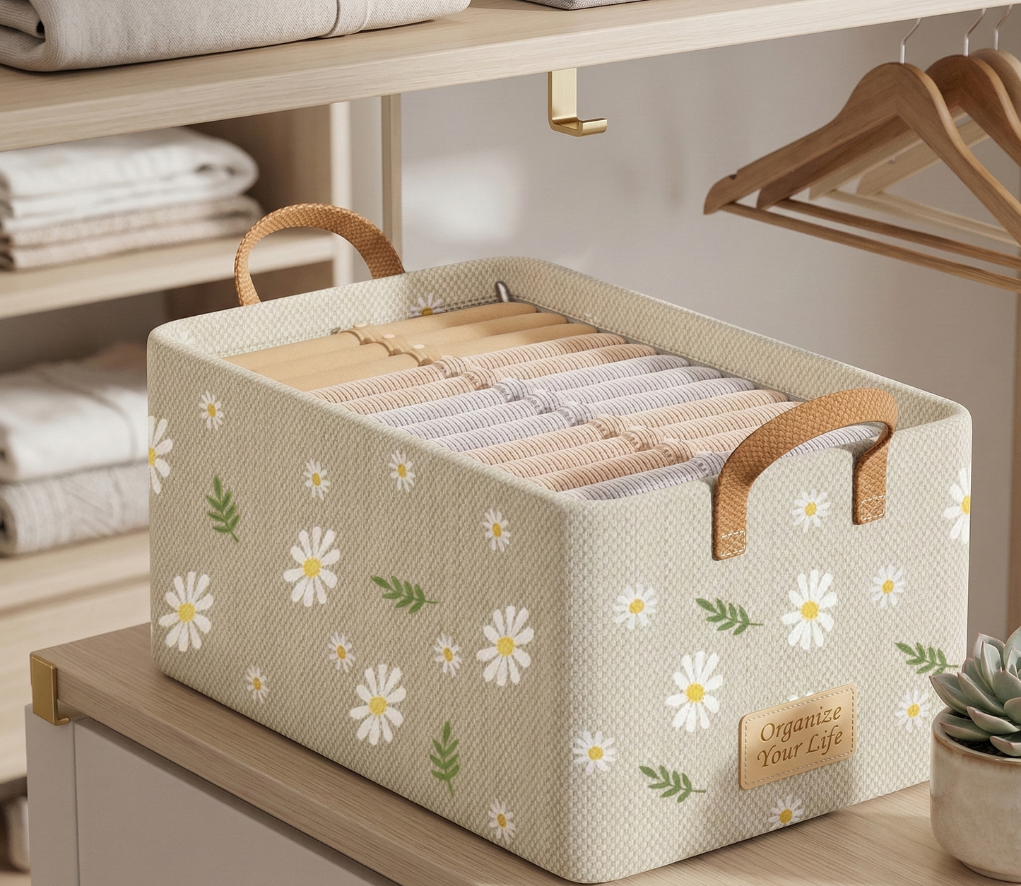 Foldable Cloth Organizer Box