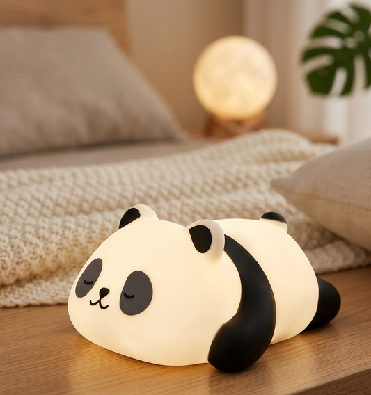 Cute Panda Sleeping LED Night Lamp
